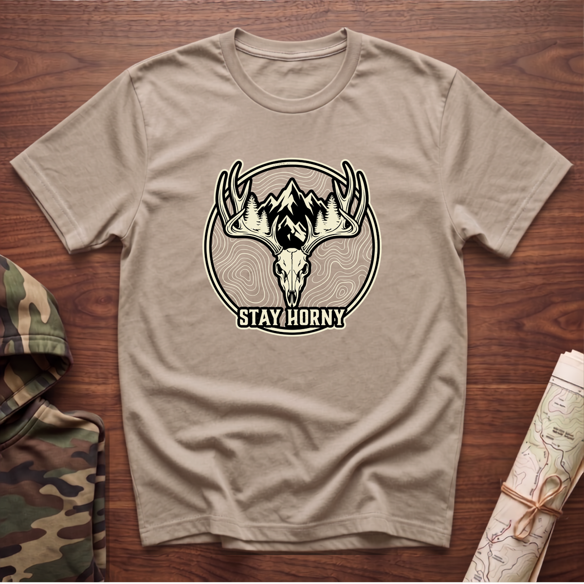 Stay Horny Skull T-Shirt