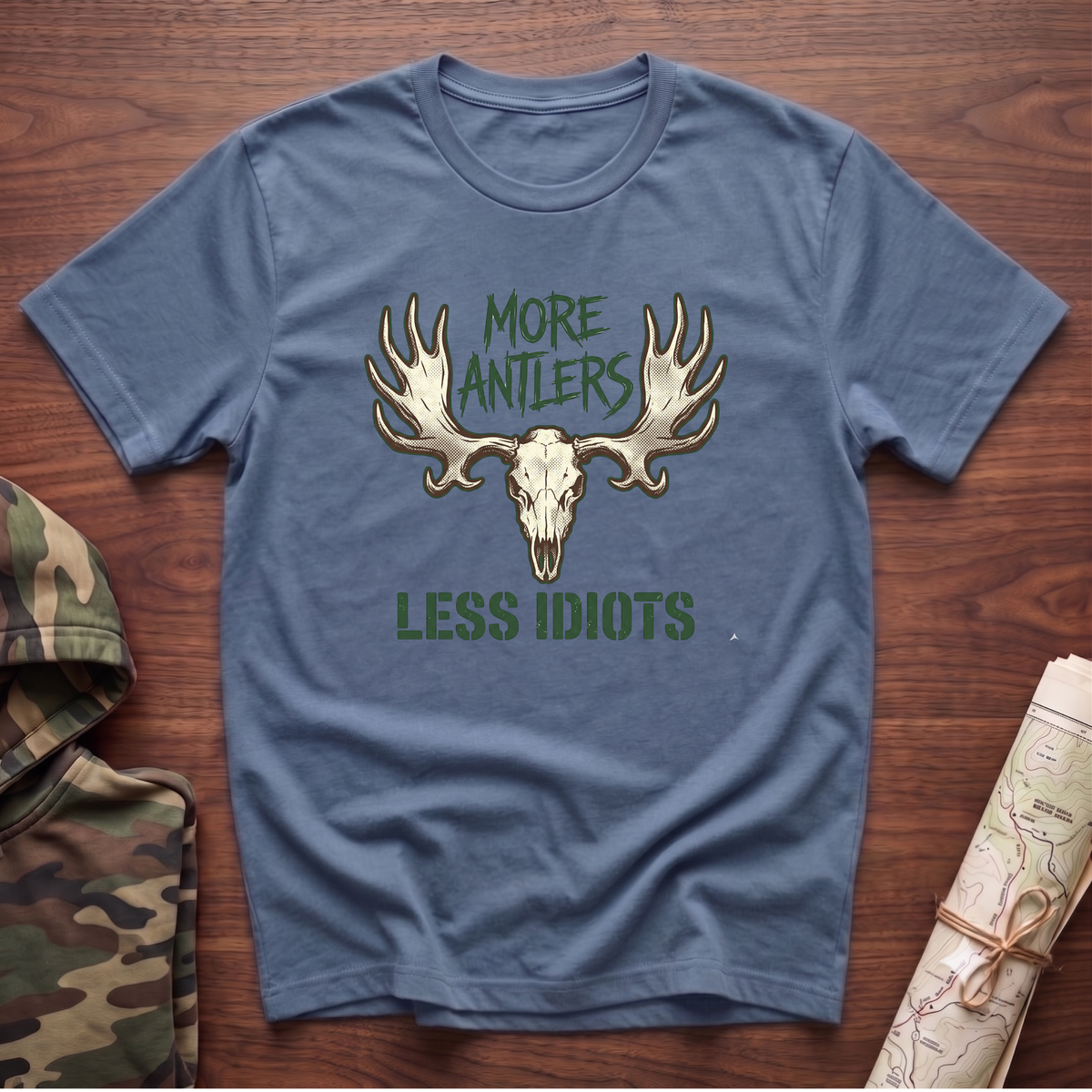 More Antlers, Less Idiots T-Shirt