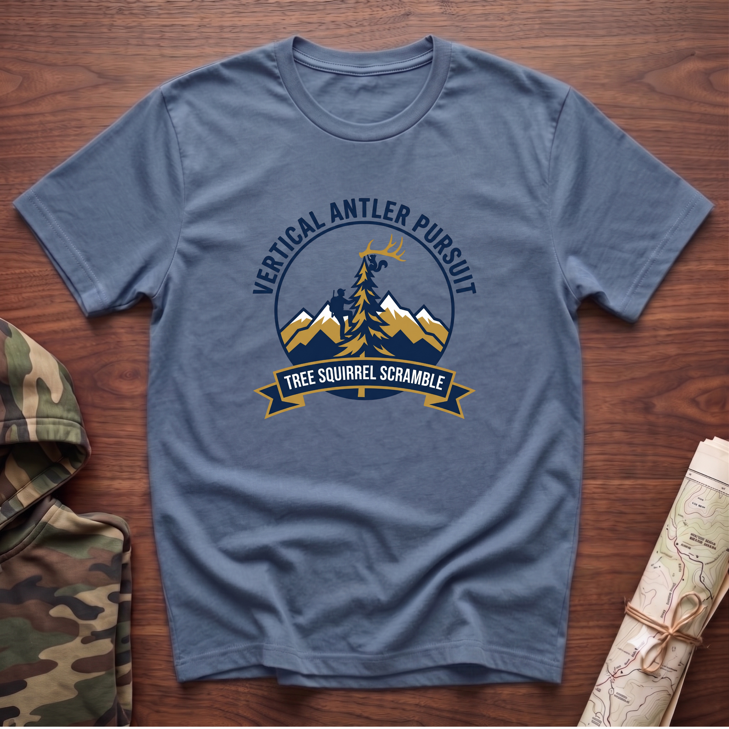 Tree Squirrel Scramble T-Shirt