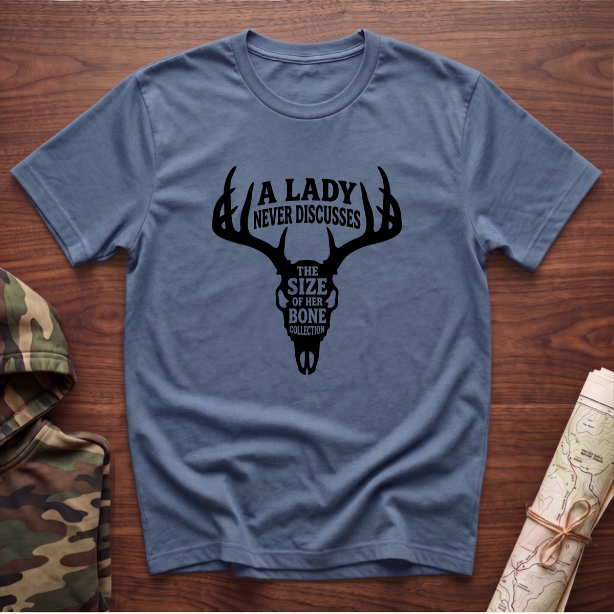 A Lady Never... T-Shirt