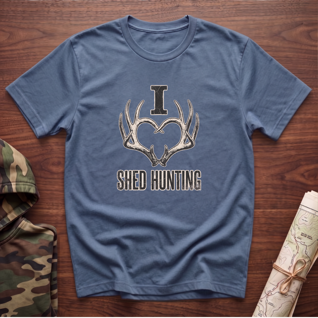 I Heart Shed Hunting T-Shirt