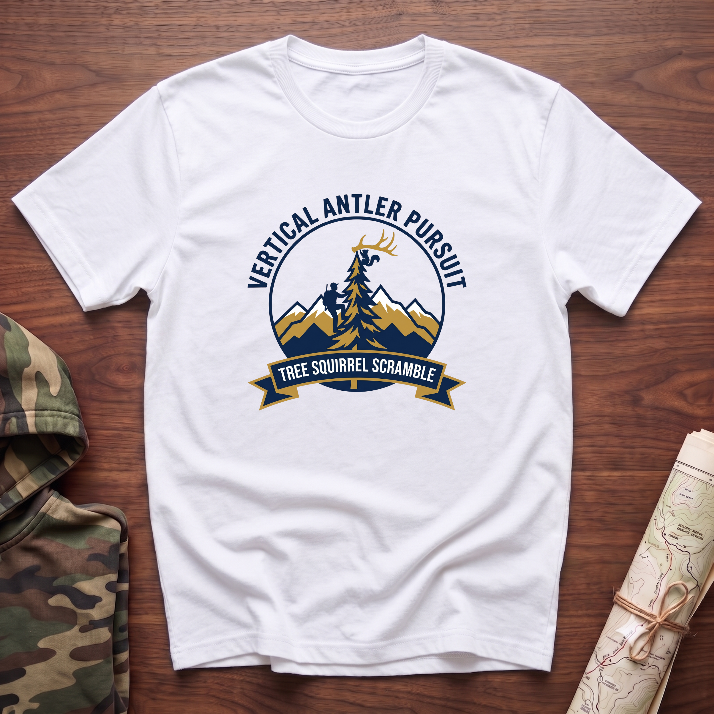Tree Squirrel Scramble T-Shirt