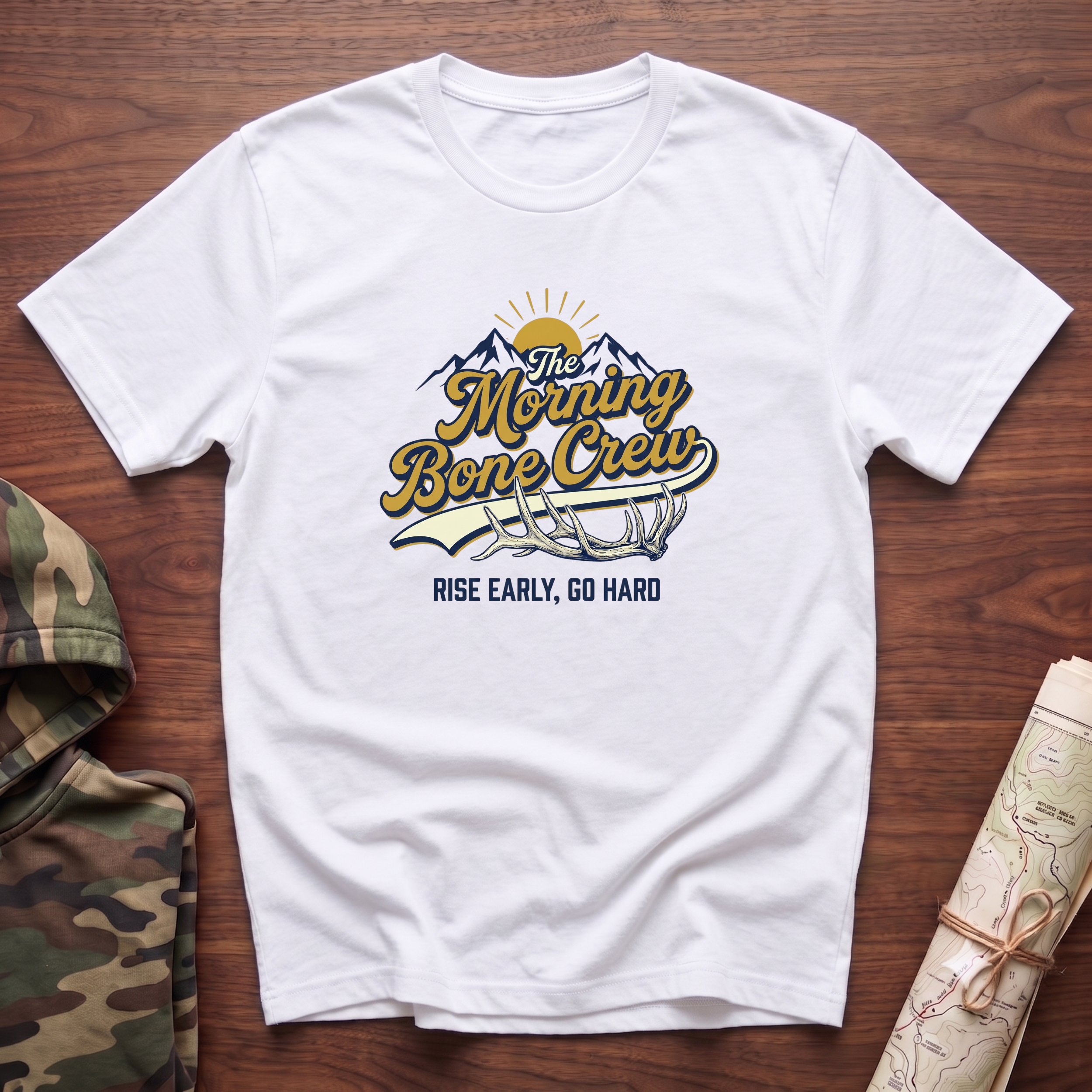 The Morning Bone Crew T-Shirt