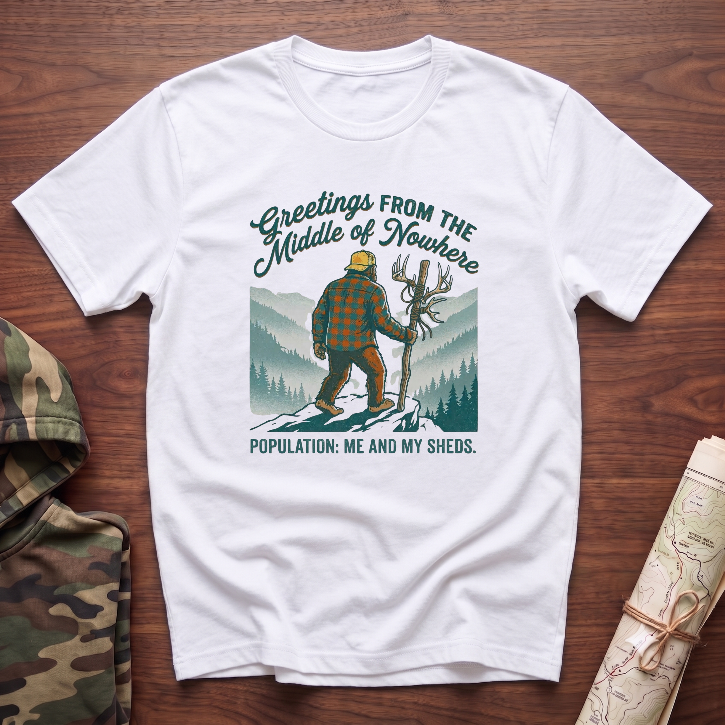 Greetings From the Middle of Nowhere T-Shirt