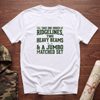 Ridgelines And Beams T-Shirt