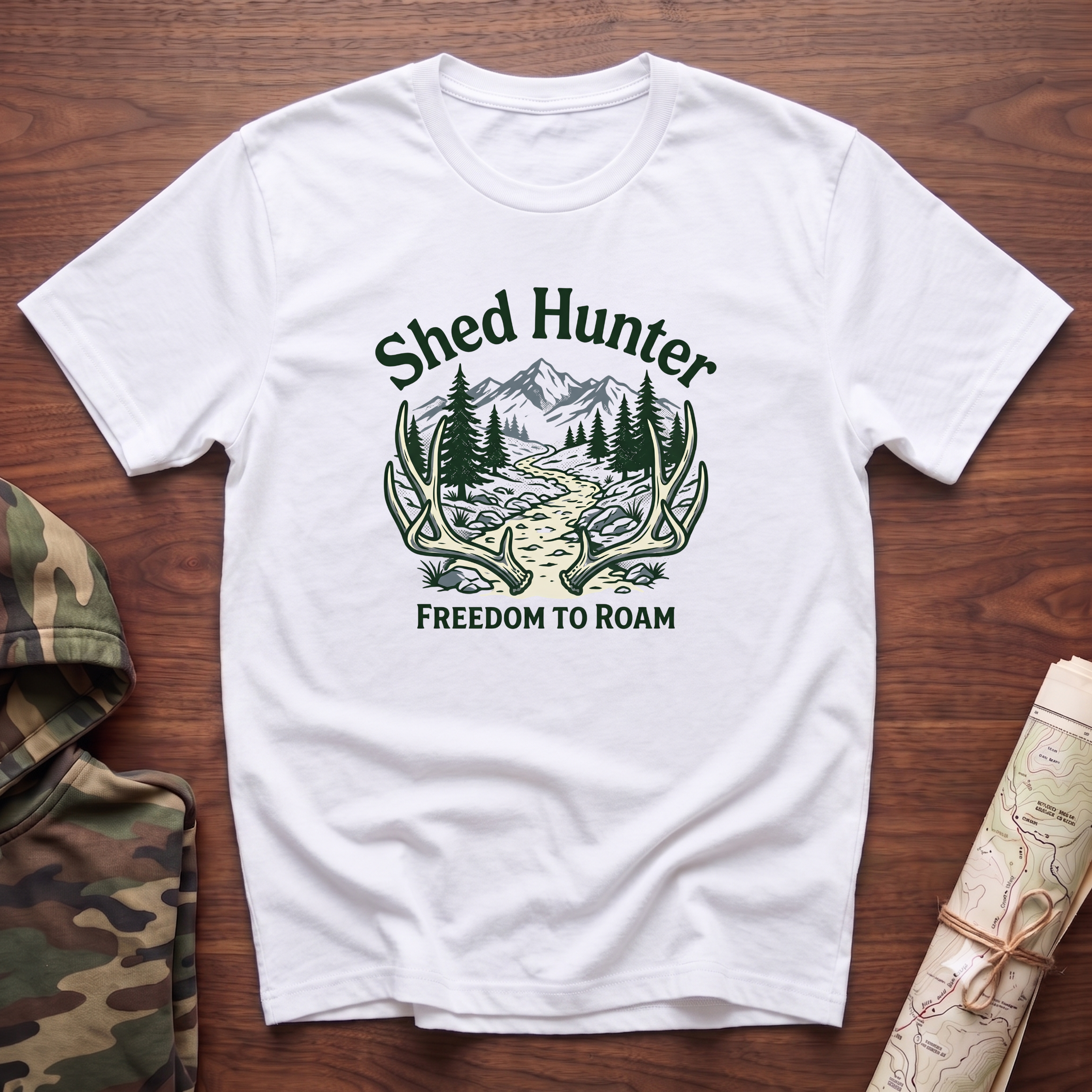 Freedom To Roam Shed Hunter T-Shirt