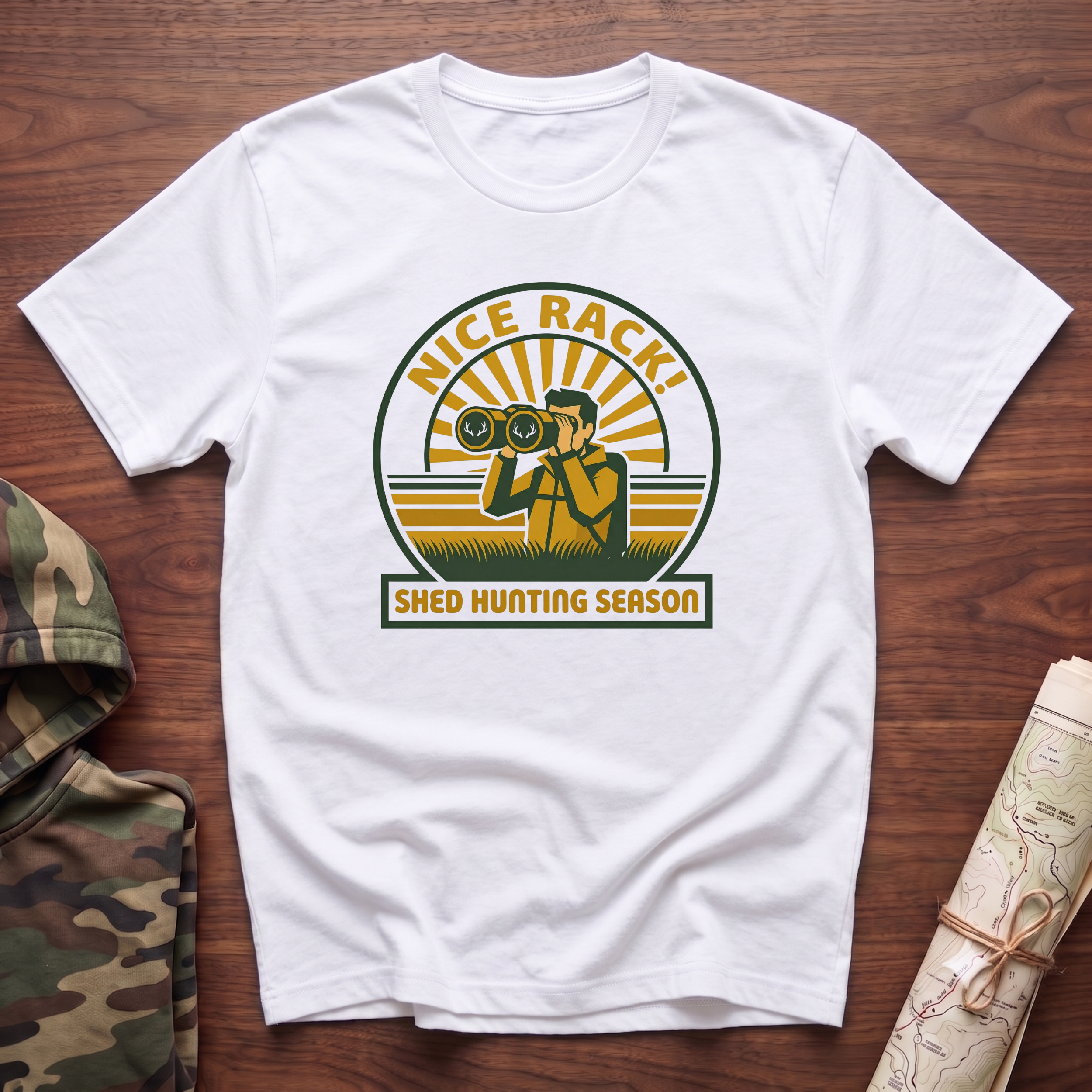 Nice Rack! Shed Hunting Season T-Shirt