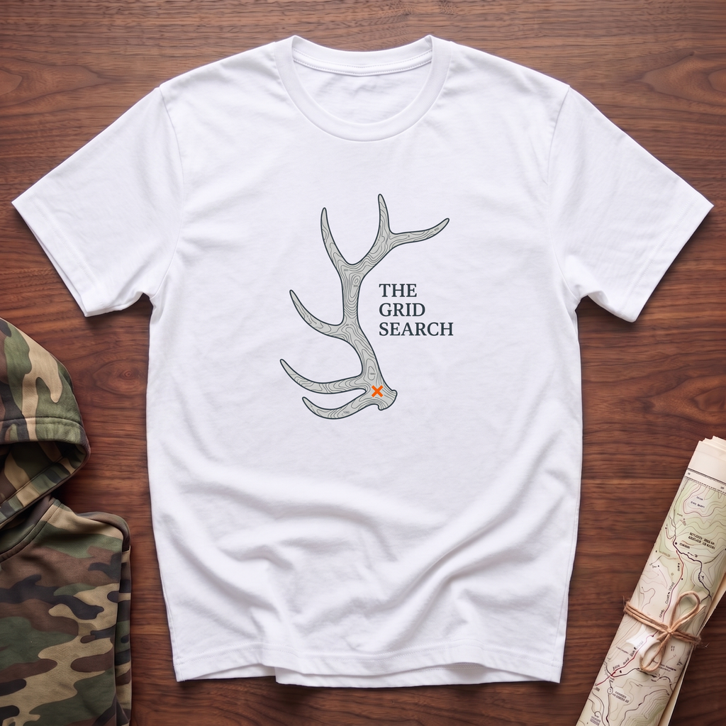 Elk Shed Grid Search T-Shirt