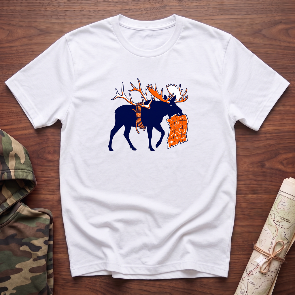 The Moose With The Map T-Shirt