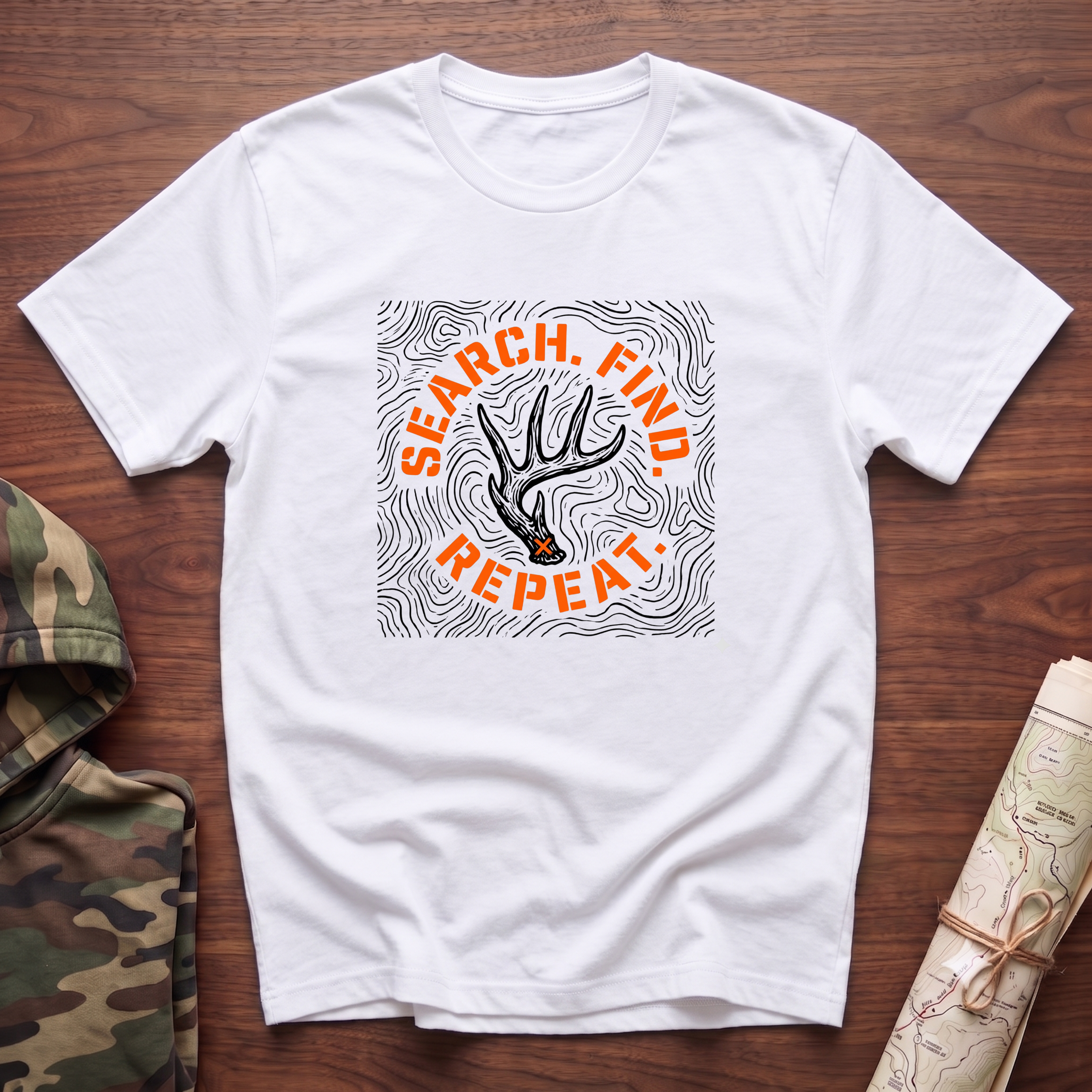 Search. Find. Repeat. T-Shirt