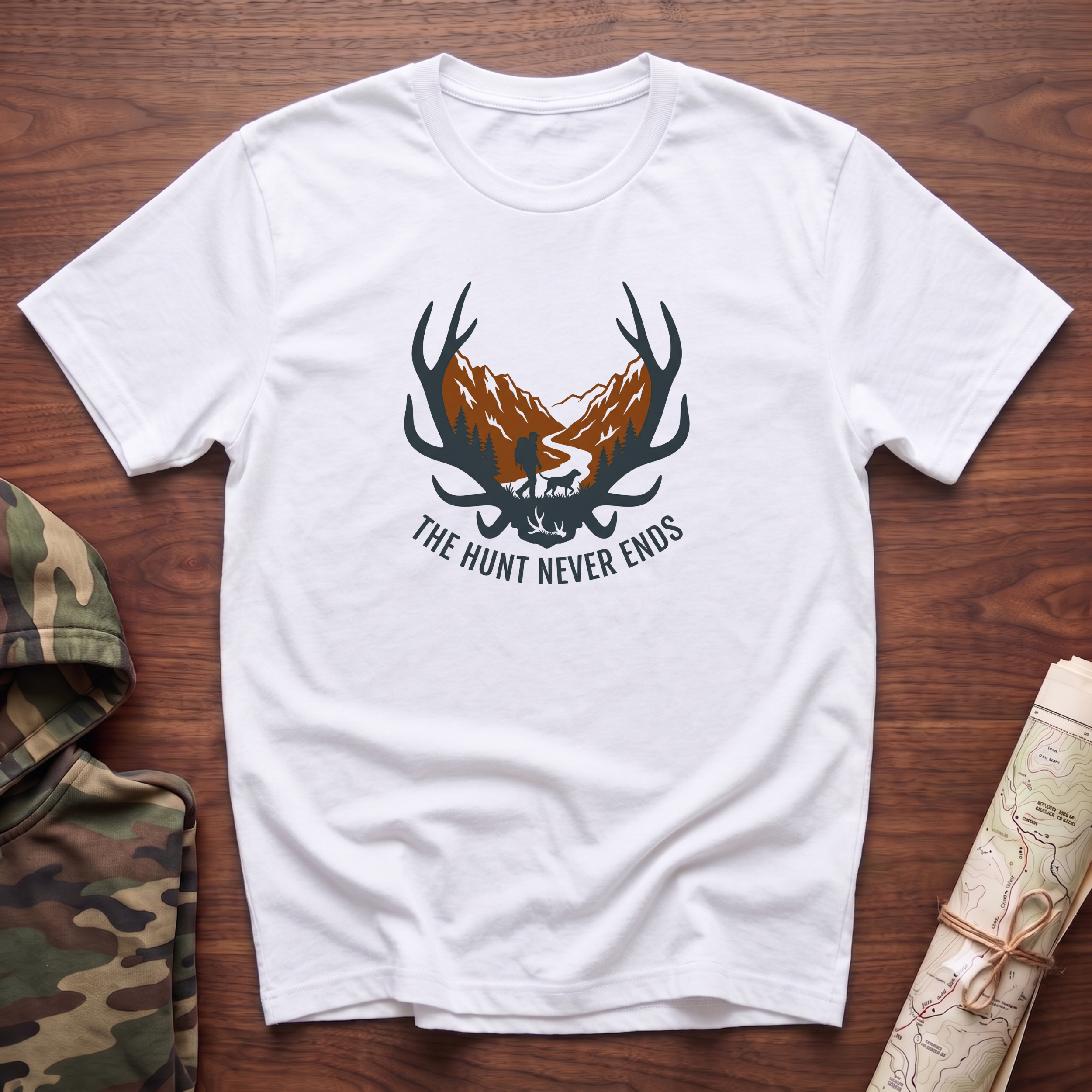 The Hunt Never Ends T-Shirt