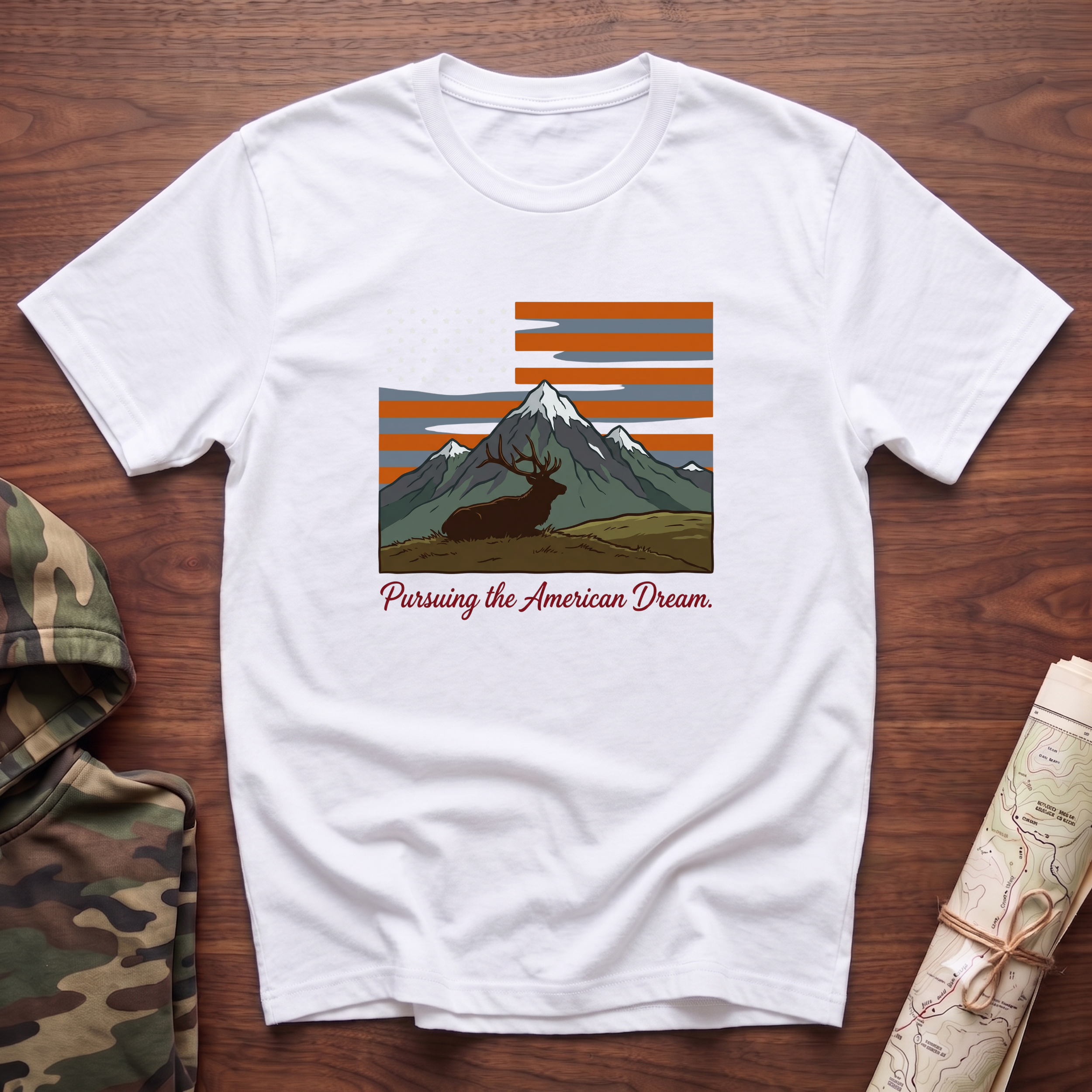 Pursuing the American Dream Elk T-Shirt