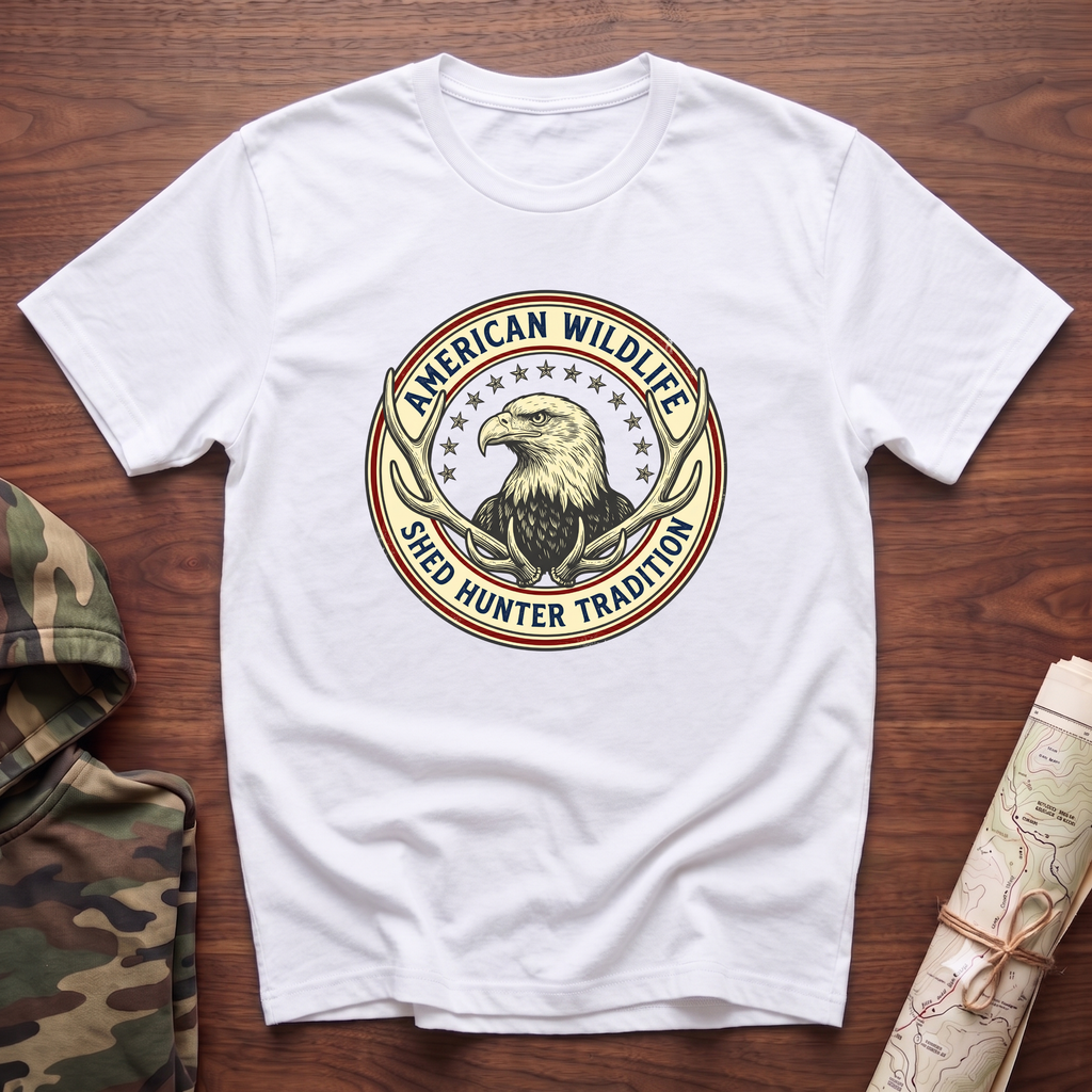 American Wildlife Shed Hunter Tradition T-Shirt