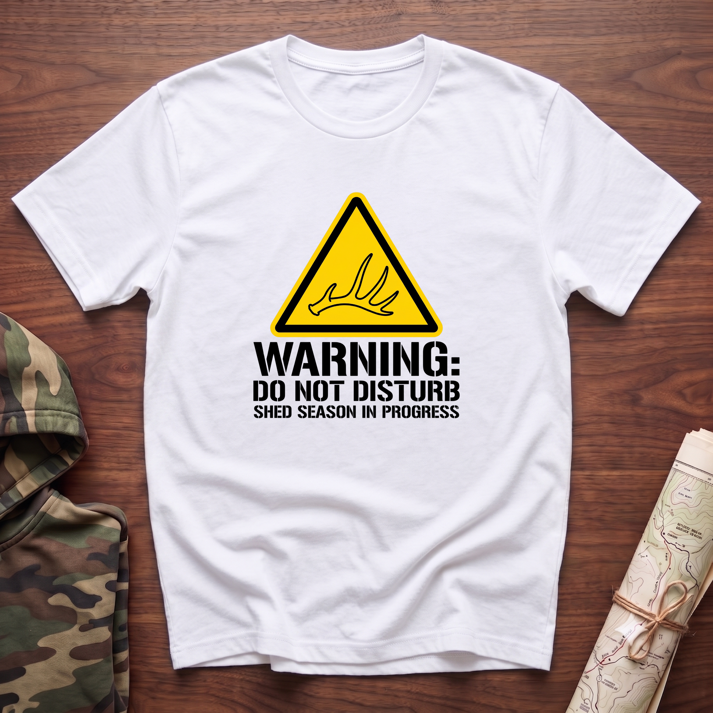 Warning: Do Not Disturb. Shed Season in Progress T-Shirt