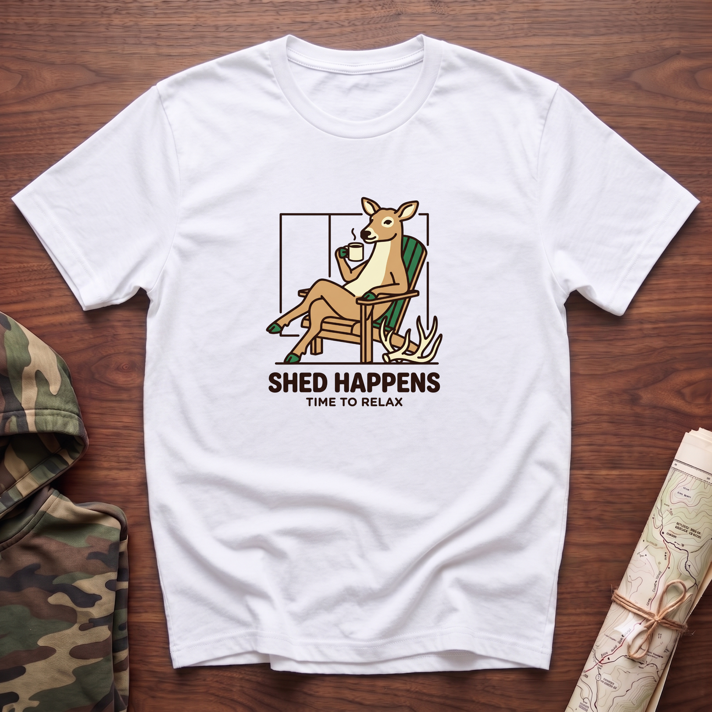 Shed Happens Time To Relax T-Shirt