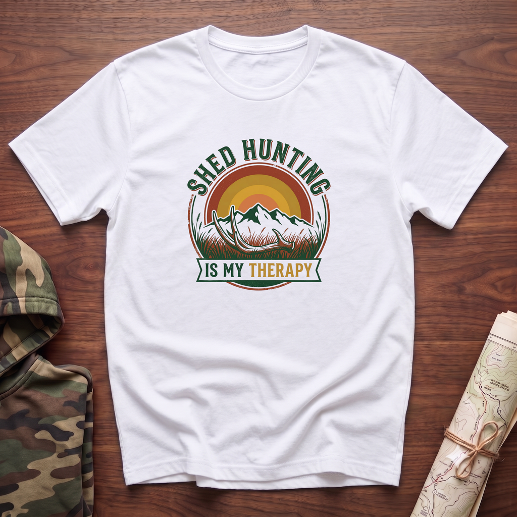 Shed Hunting is my Therapy T-Shirt