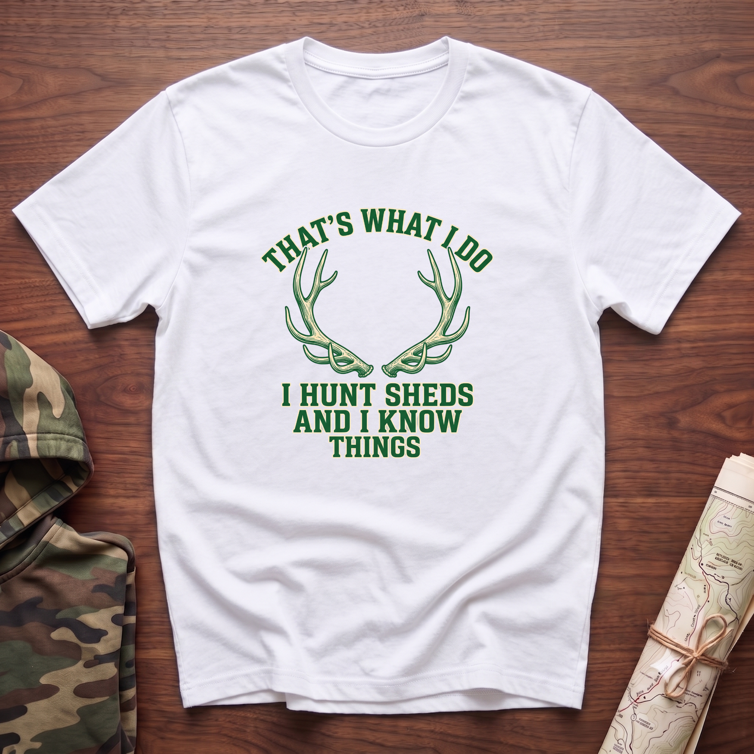I Hunt Sheds and I Know Things T-Shirt