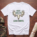 More Antlers, Less Idiots T-Shirt