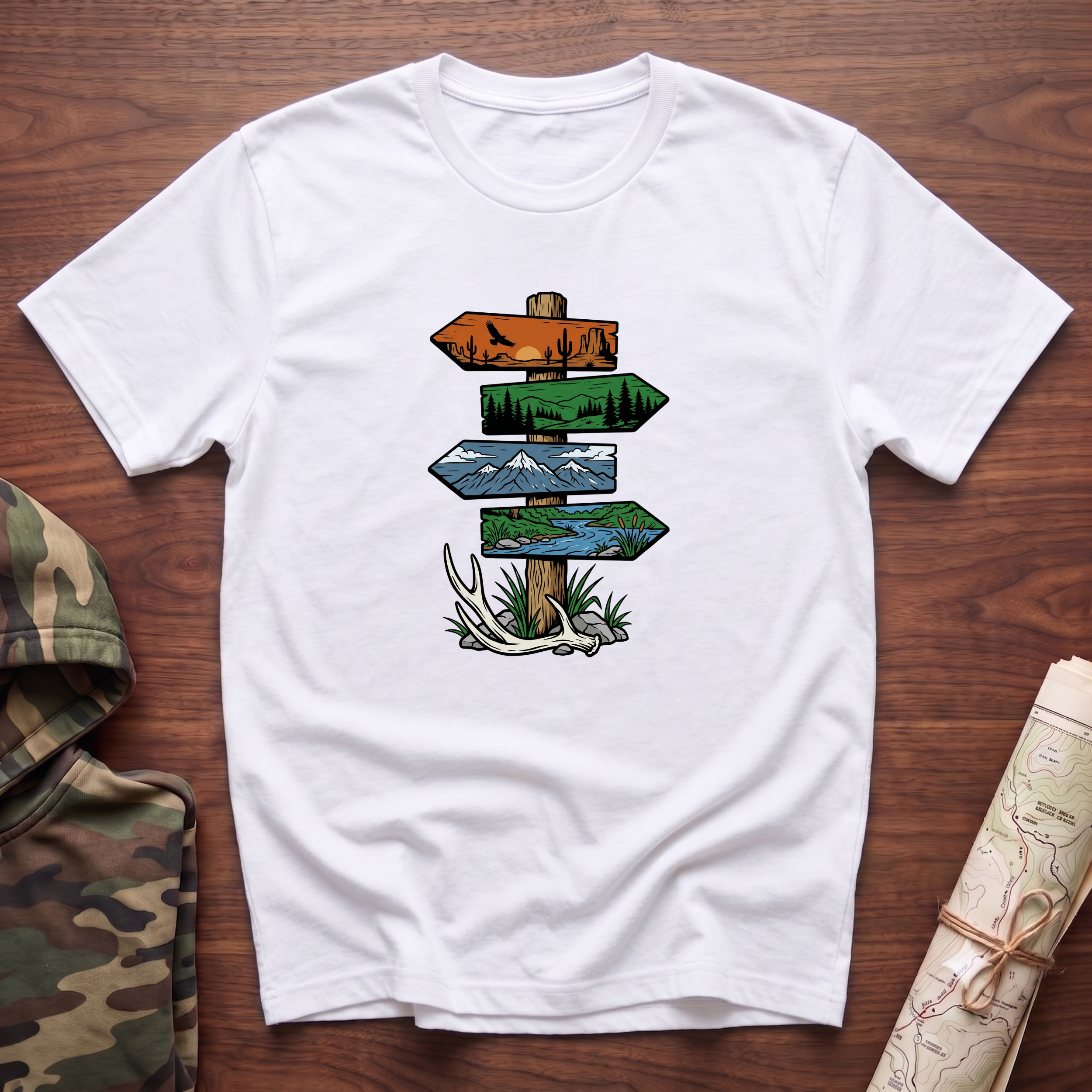 All Signs Point To Adventure T-Shirt